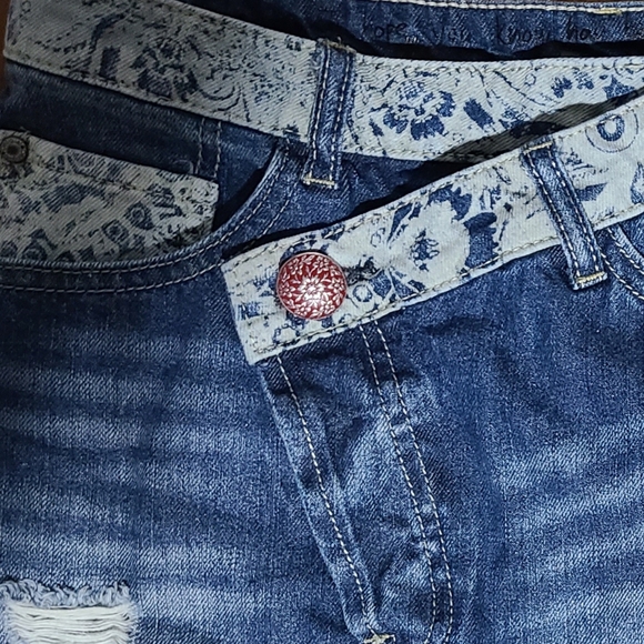 Desigual Denim Mini Skirt - Picture 4 of 6
